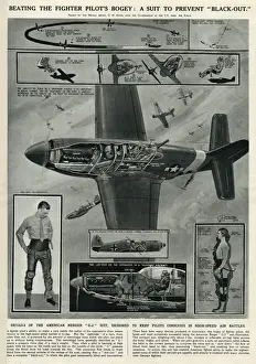 Velocity Prints: Suit to prevent pilot blackout by G. H. Davis