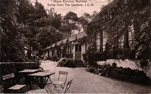 Glen Prints: Sulby Glen Tea Gardens, Isle of Man