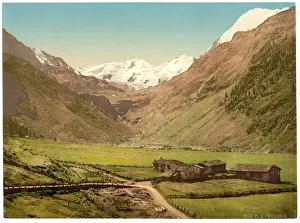Glaciers Prints: Sulden and glaciers, Tyrol, Austro-Hungary
