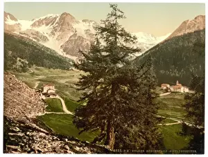 Sulden, the Schontauftspitze (i. e. Schontaufspitze) and Sul
