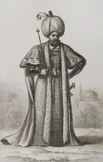 Images Dated 28th February 2020: Suleyman the Magnificent (1494-1566). Portrait