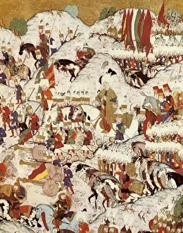 Magnificent Gallery: Suleyman the Magnificent at the Battle of Mohacs