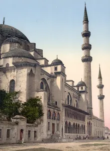 Suleymaniye Prints: Suleymaniye Camii (mosque), Constantinople, Turkey