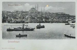 Nigh Time Prints: Suleymaniye Mosque - Constantinople