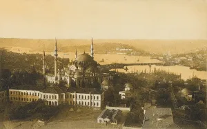 Suleymaniye Prints: Suleymaniye Mosque and Golden Horn