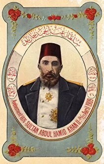 Fruchtermann Collection: Sultan Abdulhamid II - ruler of the Ottoman Turks