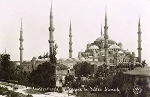 Ahmed Gallery: The Sultan Ahmed Mosque (Blue Mosque), Istanbul, Turkey