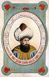Fruchtermann Collection: Sultan Bayezid I - leader of the Ottoman Turks