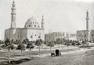 Sultan Hassan Mosque, Cairo, circa 1880s - Photographers va