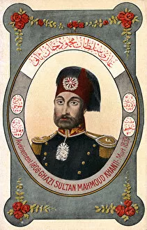 Fruchtermann Collection: Sultan Mahmud II - ruler of the Ottoman Turks