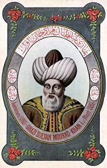 Fruchtermann Collection: Sultan Murad I - leader of the Ottoman Turks