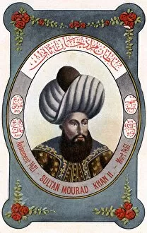 Fruchtermann Collection: Sultan Murad II Kodja - leader of the Ottoman Turks