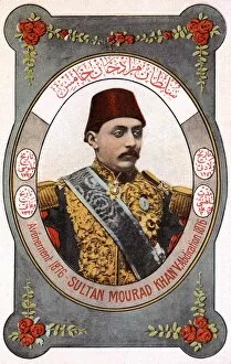 Fruchtermann Collection: Sultan Murad V - ruler of the Ottoman Turks