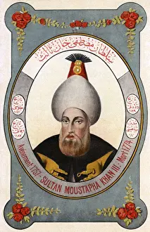 Sultans Prints: Sultan Mustafa III - ruler of the Ottoman Turks