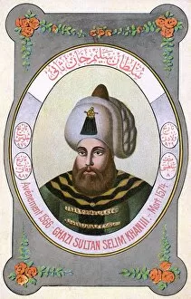 Selim Collection: Sultan Selim II - ruler of the Ottoman Turks