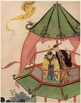 Aladdin Prints: The Sultan and his Vizier
