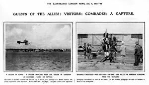 Images Dated 26th July 2016: Sultan of Zanzibar in British seaplane, 1917
