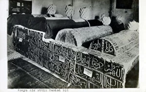 Konya Collection: Sultans Tombs - Mausoleum of Aleeddin Mosque, Konya, Turkey