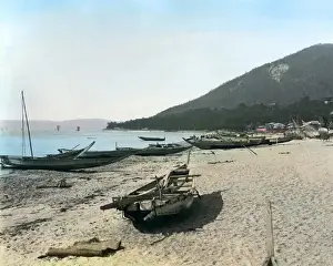 Suma Beach, near Kobe, Japan
