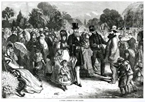 Victorians Collection: Summer Afternoon in Kew Gardens 1870