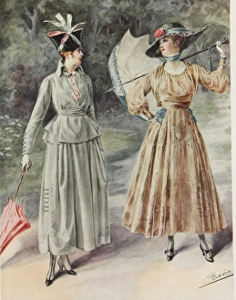 Two Elegant Ladies