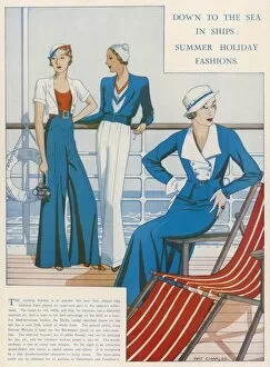 Nautical Collection: Summer Holiday Fashions
