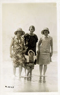 Aunt Collection: A summer paddle on the beach at Bournemouth