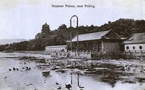Beijing Prints: Summer Palace, Beijing, China, Landing Stage or jetty