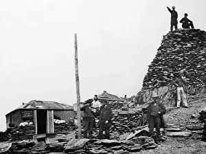 Summit of Mount Snowdon, Wales