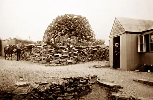 Summit of Mount Snowdon, Wales - early 1900s