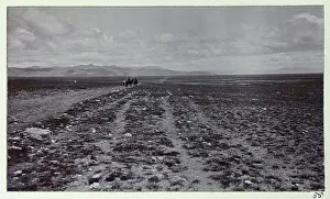 Summit of Tangla mountain range (Tanggula Tangla, Tanglha, or Dangla), looking towards Tuna, from a fascinating album which reveals new details on a little-known campaign in which a British military force brushed aside Tibetan defences to capture