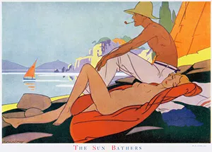 Mediterranean Collection: Sun Bathers