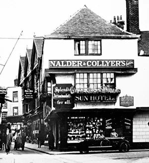 Sun Hotel, Canterbury, early 1900s