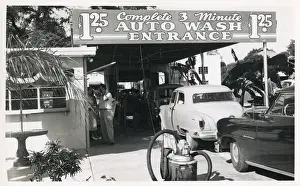 Cents Prints: Sun Motors car wash, St Petersburg, Florida, USA