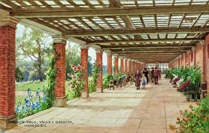 Paved Prints: Sun Walk, Valley Gardens, Harrogate, Yorkshire
