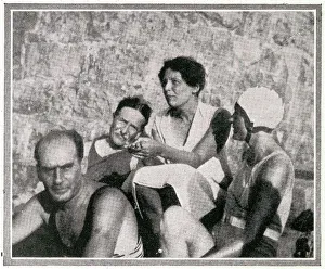 Browne Prints: Sunbathing in the South of France