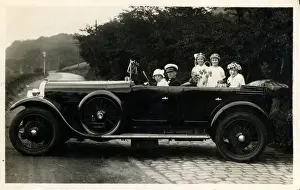 Litre Prints: Sunbeam 3 Litre Vintage Car