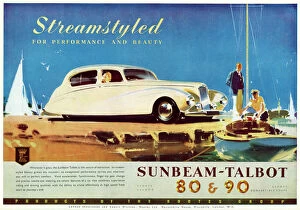 1949 Collection: Sunbeam Talbot advertisement