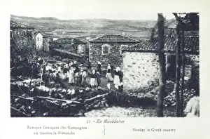 Sunday in Greek Country, Macedonia