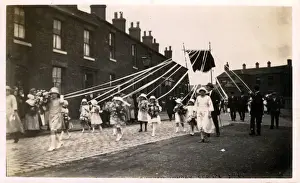 Whit Prints: Sunday School Whit Walk, Hindley, Lancashire