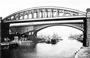 Sunderland Prints: Sunderland Bridges early 1900s