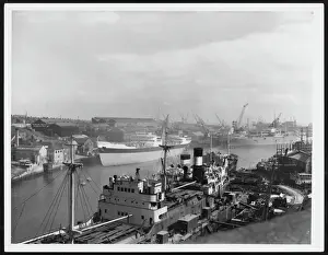 Harbours Prints: Sunderland Docks