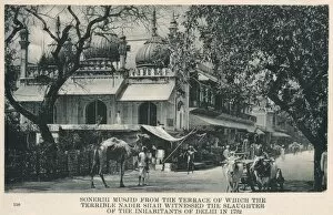 The Sunehri Masjid, Delhi, India