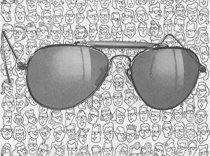 Apparel Gallery: Sunglasses and People Date: 1950