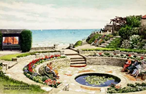 Paving Collection: Sunken Garden, East Cliff, Cromer, Norfolk