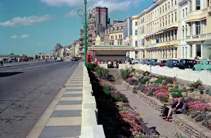 Sunken Prints: Sunken Gardens and promenade, Hastings