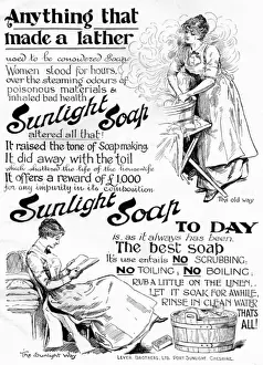 Sunlight Soap advertisement