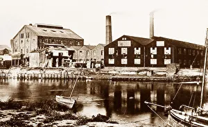 Warrington Prints: Sunlight soap factory at Warrington
