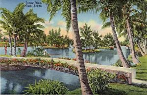 Miami Prints: Sunny Isles, Miami Beach, Florida, USA Date: 1941