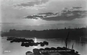 Viewed Prints: Sunset from Blackfriars Bridge